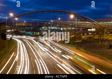 Park Square Roundbout Sheffield REGNO UNITO Foto Stock