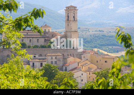 Goriano Sicoli nr Amandola Sulmona Abruzzo Italia Foto Stock