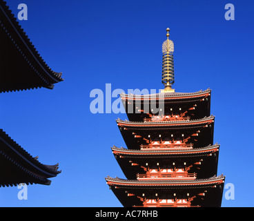 Santuario di Asakusa, Tokyo Foto Stock