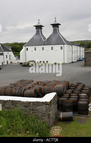 Ardbeg distilleria di whisky Isle of Islay Scozia UK Foto Stock