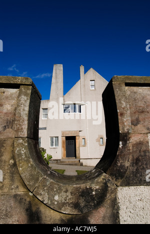 Hill House in Helensburgh Scozia è stato progettato da Charles Rennie Mackintosh Foto Stock