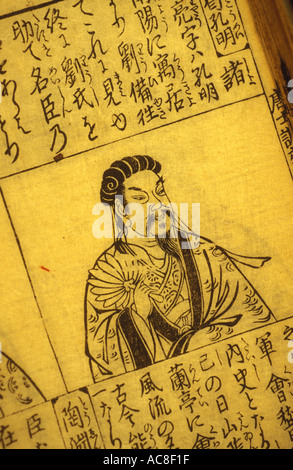 Cinese Giapponese scuola di traduzione libro da 1800s 1480 Foto Stock