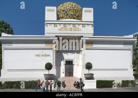 Wiener Secession building Foto Stock