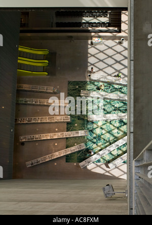 Biblioteca Pubblica di Seattle, nello Stato di Washington, USA Foto Stock