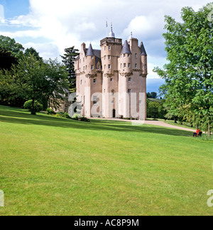 Castello di Craigievar Grampian Regione Scozia UK UE Foto Stock