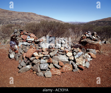 Selfmade memorial, Australia Foto Stock