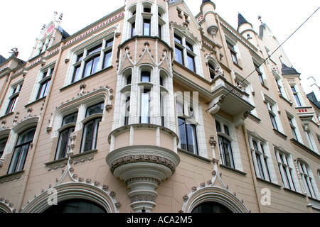 Lettonia - Riga - Art Nouveau Foto Stock