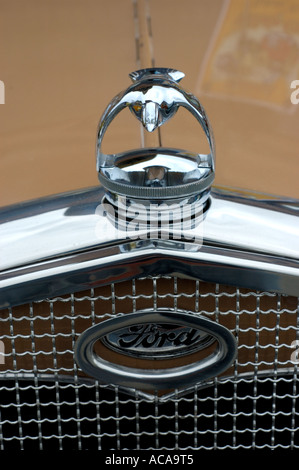 Woodies nella California del Sud, classic in pannelli di legno di grandi station wagon associate con il surf cultura degli anni cinquanta Foto Stock