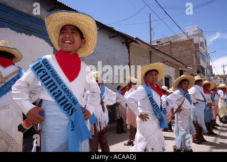 Ballerini - Puno Week festival, Puno, Perù Foto Stock