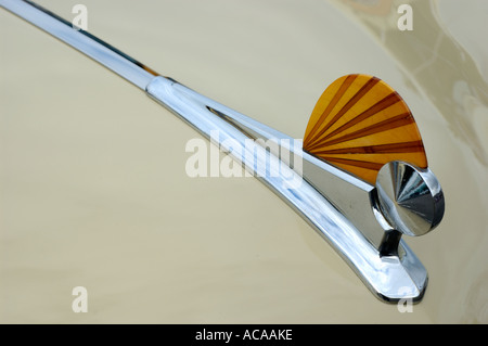 Woodies nella California del Sud, classic in pannelli di legno di grandi station wagon associate con il surf cultura degli anni cinquanta Foto Stock