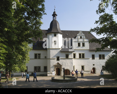 Castello rinascimentale, Dornburg, Turingia, Germania Foto Stock