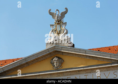 Teatro Comunale, Regensburg, Alto Palatinato, Baviera, Germania Foto Stock