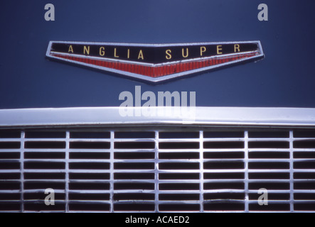 Ford Anglia 105E grill Foto Stock