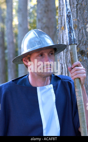 Medieval Fete in Parthenay, Francia Foto Stock