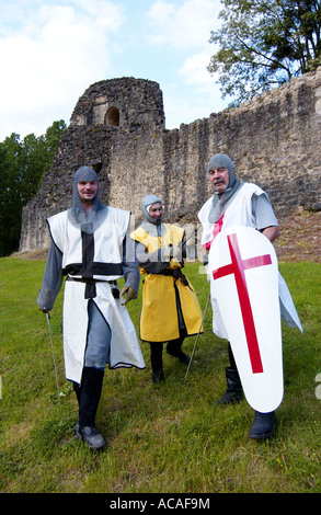 Medieval Fete in Parthenay, Francia Foto Stock