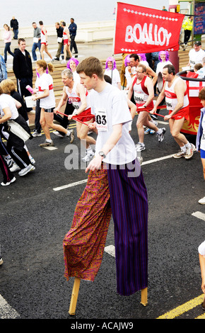 L annuale Blackpool 10K della fun run Foto Stock