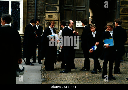 Eton College Tutor e studenti Foto Stock