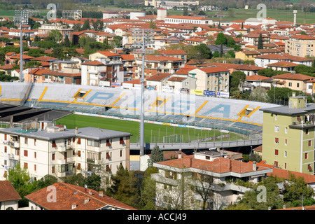 Vista dalla Torre Pendente di Pisa Foto Stock