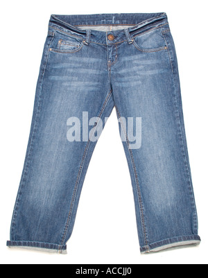 Jeans in denim Foto Stock