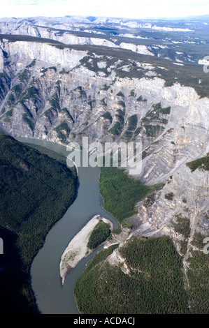 A sud del fiume Nahanni Parco Nazionale Nahanni riserva Territori del Nord-ovest Foto Stock