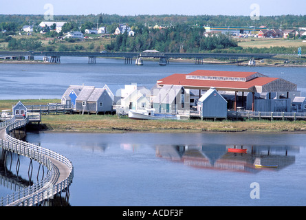 Le Pays de la Sagouine Bouctouche New Brunswick Canada Foto Stock