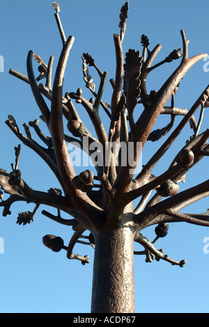 La liberazione albero vicino a Marina di Elizabeth St Helier Jersey Isole del Canale Foto Stock