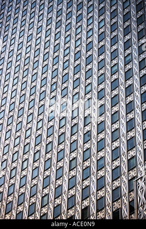 Edificio, città, esterno, facciata, in una fila, grattacielo, WINDOWS, finestra, scena urbana, Architettura residenziale, commerciale, con Foto Stock