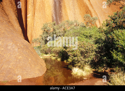 Uluru Ayers Rock Territorio del Nord Australia Foto Stock