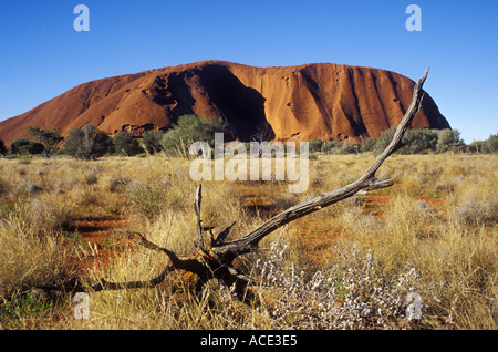 Uluru Ayers Rock Territorio del Nord Australia Foto Stock