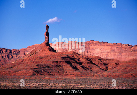 Hoodoo stack di arenaria nella Valle degli Dèi vicino a Bluff USA Utah eye35.com Foto Stock