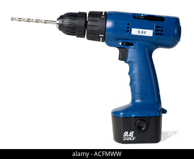 Alimentato da batteria Drill Foto Stock