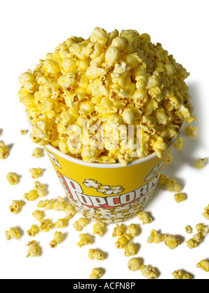 La benna di popcorn Foto Stock