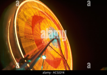 Ruota panoramica Ferris alla Ohio State Fair Foto Stock