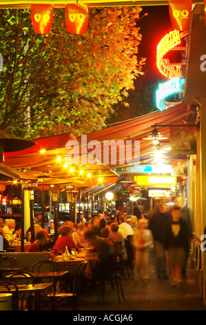 Ristoranti Lygon Street Melbourne Victoria Australia Foto Stock