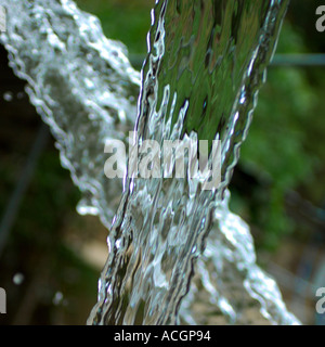 Modelli di acqua da un giardino dispongono di acqua Foto Stock