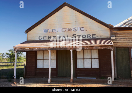 Il vecchio magazzino generale Hammond di Ghost Town Sud Flinders Ranges Australia del Sud Australia Foto Stock