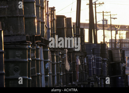 I rifiuti tossici smorzare New Jersey USA Foto Stock