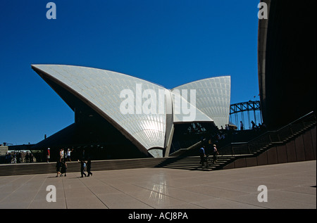 Sydney Opera House, Bennelong Point, Sydney, Nuovo Galles del Sud, Australia Foto Stock