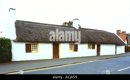 Robert Burns cottage in Alloway Ayr Scozia Scotland Foto Stock