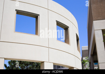 Scienze fisiche edificio, Università di California, Irvine, California, Stati Uniti d'America Foto Stock