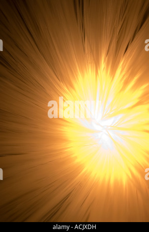 Di luce a fibre ottiche Foto Stock