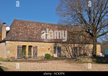 L'agriturismo Truffiere de la Bergerie (Truffière) tartufi farm Ste Foy de finchéil Dordogne Francia Foto Stock