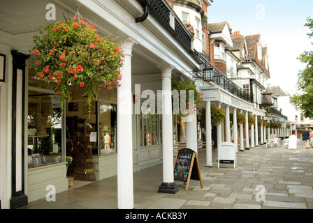 The Pantiles Royal Tunbridge Wells Kent REGNO UNITO Foto Stock