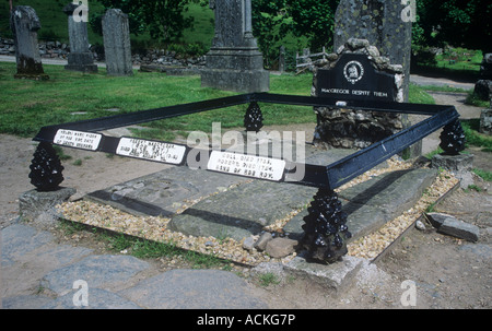 Rob Roy's grave, Balquhidder, Stirling, Scozia Foto Stock