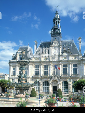 Hotel de ville Limoges Dordogne Nouvelle-Aquitaine Francia Foto Stock