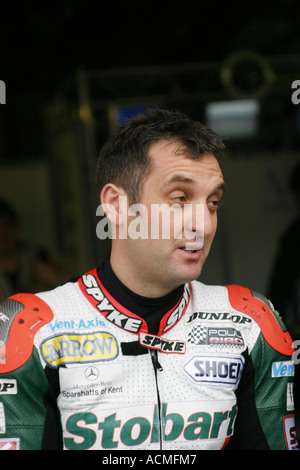 Michael Rutter Superbike Rider Foto Stock