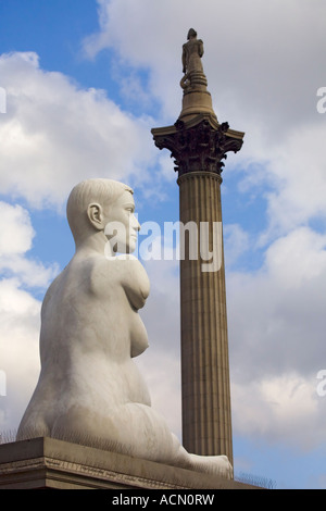 Sculture di Alison faldatore e Nelson Foto Stock