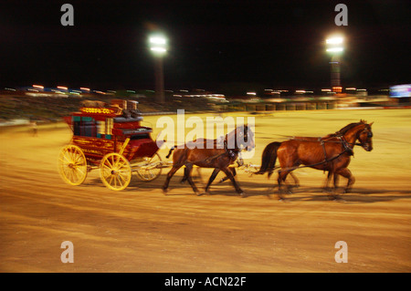 Cobb e co passeggero e mail pulmann in mostra a carnevale dsc 2284 Foto Stock