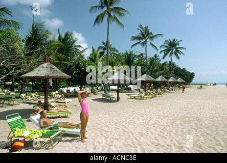 Indonesia Bali Nusa Dua Beach Foto Stock