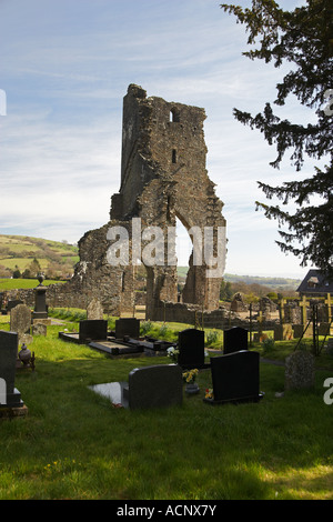 Talley Abbey, (Abaty Talyllychau) vicino a Llandeilo, Carmarthenshire, Wales, Regno Unito Foto Stock